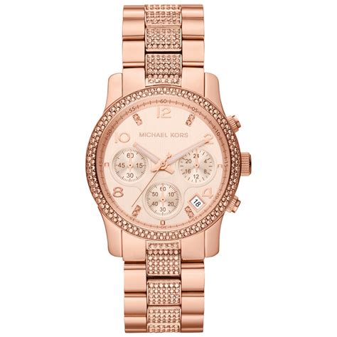 michael kors uhr goöd|Michael Kors rose gold set.